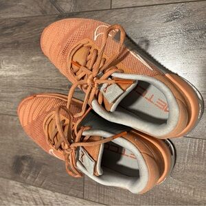 Nike Gray and Orange Sneakers